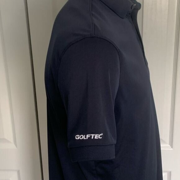 J.Lindeberg Men's navy Polo Shirt - Picture 4 of 7